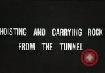 Image of railroad tunnel workers New York City USA, 1903, second 7 stock footage video 65675073370