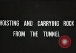 Image of railroad tunnel workers New York City USA, 1903, second 9 stock footage video 65675073370