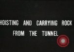 Image of railroad tunnel workers New York City USA, 1903, second 10 stock footage video 65675073370