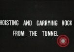 Image of railroad tunnel workers New York City USA, 1903, second 11 stock footage video 65675073370