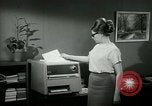 Image of woman worker arguing with boss United States USA, 1965, second 5 stock footage video 65675073400
