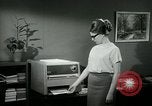 Image of woman worker arguing with boss United States USA, 1965, second 7 stock footage video 65675073400