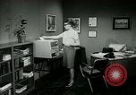 Image of woman worker arguing with boss United States USA, 1965, second 38 stock footage video 65675073400