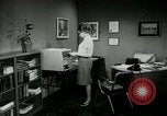Image of woman worker arguing with boss United States USA, 1965, second 39 stock footage video 65675073400
