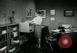 Image of woman worker arguing with boss United States USA, 1965, second 41 stock footage video 65675073400