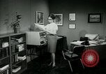 Image of woman worker arguing with boss United States USA, 1965, second 42 stock footage video 65675073400