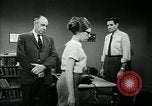 Image of UNIVAC computer and data center United States USA, 1965, second 10 stock footage video 65675073401