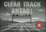 Image railroad development United States USA, 1948, de la seconde 10 séquences d'archives historiques vidéo 65675073407