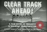 Image railroad development United States USA, 1948, de la seconde 12 séquences d'archives historiques vidéo 65675073407
