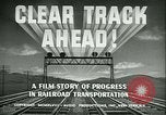 Image railroad development United States USA, 1948, de la seconde 16 séquences d'archives historiques vidéo 65675073407