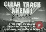 Image railroad development United States USA, 1948, de la seconde 17 séquences d'archives historiques vidéo 65675073407