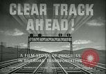 Image railroad development United States USA, 1948, de la seconde 20 séquences d'archives historiques vidéo 65675073407