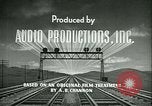 Image railroad development United States USA, 1948, de la seconde 24 séquences d'archives historiques vidéo 65675073407