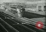 Image of 1940s passenger railroad train operations and personnel United States USA, 1948, second 4 stock footage video 65675073411