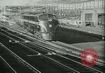 Image of 1940s passenger railroad train operations and personnel United States USA, 1948, second 6 stock footage video 65675073411
