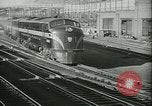 Image of 1940s passenger railroad train operations and personnel United States USA, 1948, second 10 stock footage video 65675073411