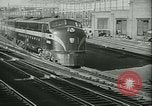 Image of 1940s passenger railroad train operations and personnel United States USA, 1948, second 11 stock footage video 65675073411