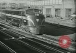 Image of 1940s passenger railroad train operations and personnel United States USA, 1948, second 12 stock footage video 65675073411