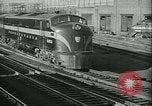 Image of 1940s passenger railroad train operations and personnel United States USA, 1948, second 13 stock footage video 65675073411