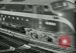 Image of 1940s passenger railroad train operations and personnel United States USA, 1948, second 17 stock footage video 65675073411