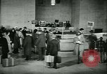 Image of 1940s passenger railroad train operations and personnel United States USA, 1948, second 22 stock footage video 65675073411