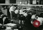 Image of 1940s passenger railroad train operations and personnel United States USA, 1948, second 26 stock footage video 65675073411