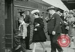 Image of 1940s passenger railroad train operations and personnel United States USA, 1948, second 31 stock footage video 65675073411