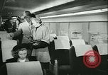 Image of 1940s passenger railroad train operations and personnel United States USA, 1948, second 36 stock footage video 65675073411