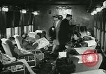 Image of 1940s passenger railroad train operations and personnel United States USA, 1948, second 44 stock footage video 65675073411