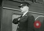 Image of 1940s passenger railroad train operations and personnel United States USA, 1948, second 58 stock footage video 65675073411