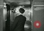 Image of 1940s passenger railroad train operations and personnel United States USA, 1948, second 61 stock footage video 65675073411