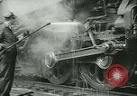 Standbild Railroad Wartung United States USA, 1948, aus Sekunde 10 historischem Filmmaterial Videoclip 65675073414