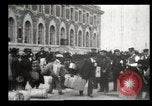 Image of Newly arriving immigrants to America  Ellis Island New York USA, 1906, second 19 stock footage video 65675073417