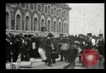 Image of Newly arriving immigrants to America  Ellis Island New York USA, 1906, second 24 stock footage video 65675073417