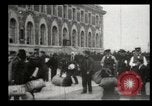 Image of Newly arriving immigrants to America  Ellis Island New York USA, 1906, second 43 stock footage video 65675073417