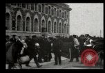 Image of Newly arriving immigrants to America  Ellis Island New York USA, 1906, second 44 stock footage video 65675073417