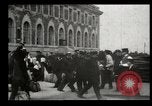 Image of Newly arriving immigrants to America  Ellis Island New York USA, 1906, second 45 stock footage video 65675073417