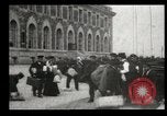 Image of Newly arriving immigrants to America  Ellis Island New York USA, 1906, second 49 stock footage video 65675073417
