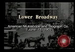 Standbild Lower Broadway New York City USA, 1903, aus Sekunde 3 historischem Filmmaterial Videoclip 65675073419