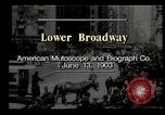 Standbild Lower Broadway New York City USA, 1903, aus Sekunde 10 historischem Filmmaterial Videoclip 65675073419