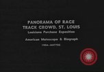 Standbild Menge an Zuschauern Saint Louis Missouri USA, 1904, aus Sekunde 3 historischem Filmmaterial Videoclip 65675073428