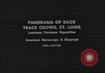 Standbild Menge an Zuschauern Saint Louis Missouri USA, 1904, aus Sekunde 6 historischem Filmmaterial Videoclip 65675073428