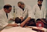 Image of mummy with tattoo Moscow Russia Soviet Union, 1970, second 1 stock footage video 65675073442