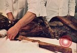 Image of mummy with tattoo Moscow Russia Soviet Union, 1970, second 20 stock footage video 65675073442