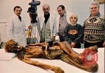 Image of mummy with tattoo Moscow Russia Soviet Union, 1970, second 35 stock footage video 65675073442