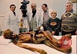 Image of mummy with tattoo Moscow Russia Soviet Union, 1970, second 36 stock footage video 65675073442