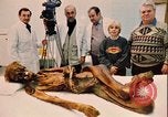 Image of mummy with tattoo Moscow Russia Soviet Union, 1970, second 39 stock footage video 65675073442