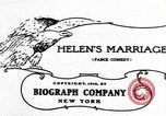Standbild Helen's Ehe New York United States USA, 1912, aus Sekunde 4 historischem Filmmaterial Videoclip 65675073460
