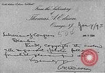 Standbild film Erfinder United States USA, 1894, aus Sekunde 8 historischem Filmmaterial Videoclip 65675073461