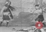 Standbild schottischen Mannen im Kampf United States USA, 1907, aus Sekunde 13 historischem Filmmaterial Videoclip 65675073464